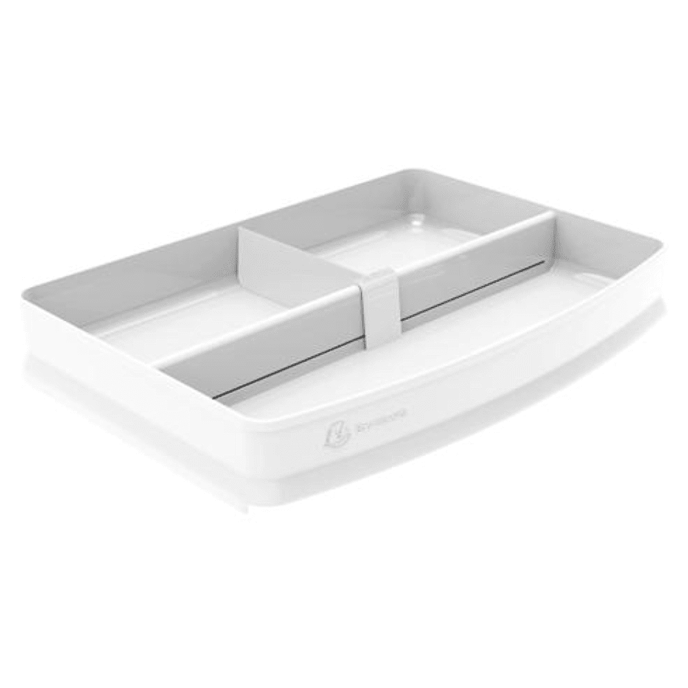 Подставка для канцелярских мелочей “Autentik”, 3 деления, белый - 2