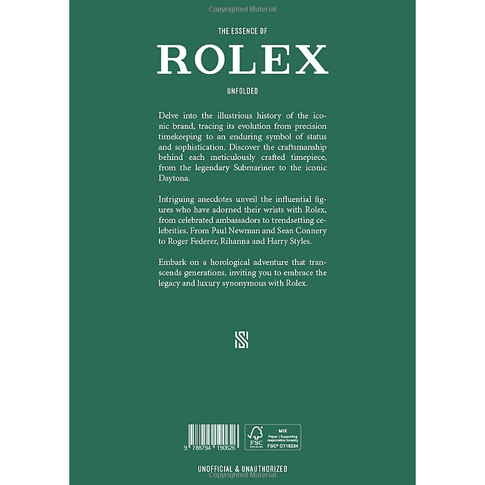 Книга на английском языке "The Essence of Rolex. Unfolded" HB, Jesper Helmin - 2