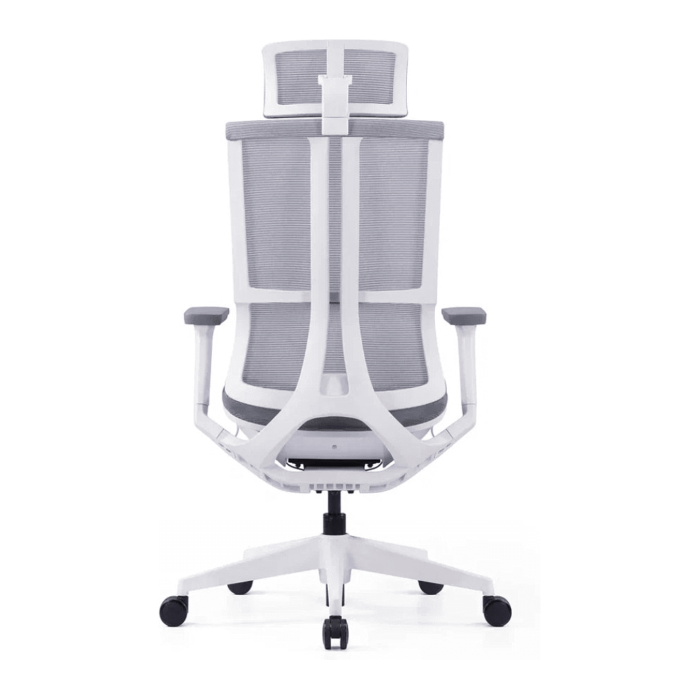 Кресло для руководителя SitZone E-303-001A-P1-WH, сетка, пластик, серый, -30% - 5