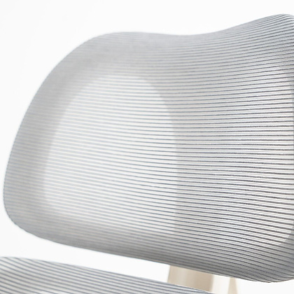 Кресло детское Ergosmart Antey, ткань, пластик, корпус белый, подставка для ног, с чехлом салатовым, серый - 13