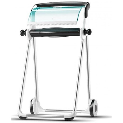 Диспенсер Tork для протирочных материалов в рулонах W1, белый, голубой - 2