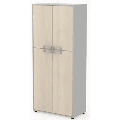 Коллекция Титан Шкаф ТН450/2+ТНД32+ТНД22+ТНТ80/2, 800х400х1825, с глухими малыми и средними дверями и топом