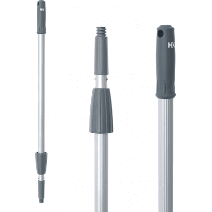 Ручка для МОПа алюминиевая HQ Profiline, 120 см, металлик