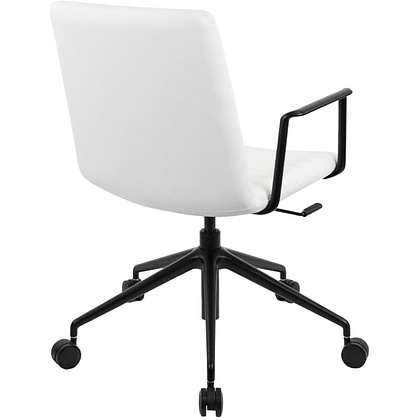 Кресло для персонала EVERPROF Dallas, экокожа, белый - 4