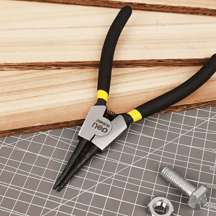 Съемник стопорных колец Deli YS EDL104107, прямой, 180 мм - 5