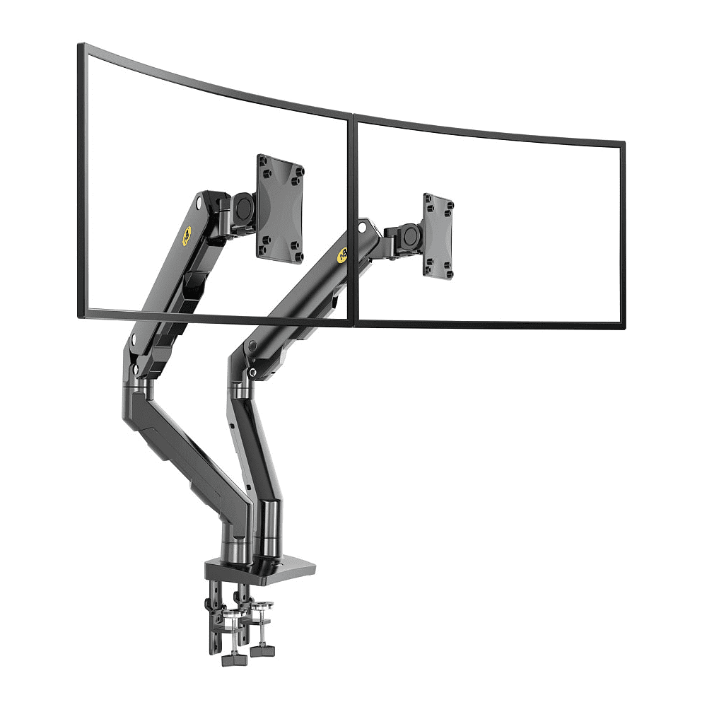 Кронштейн для монитора NB G65 (на два монитора), т.-серый