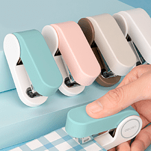 Скобосшиватель Deli "TA201",12 листов, ассорти