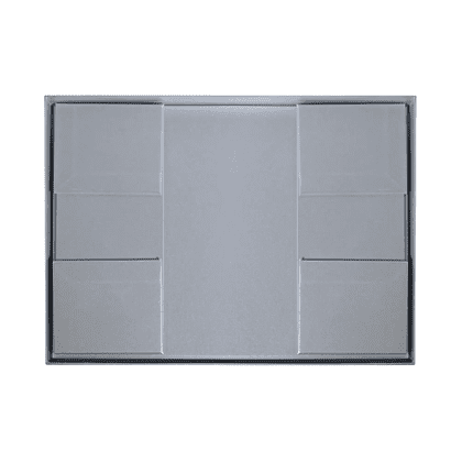 Коробка подарочная картонная, 223х308х95 мм, серебро - 3