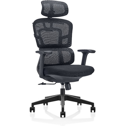 Кресло для руководителя SitZone U-062A сетка, черный