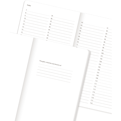 Блокнот "Essential light blue", А5, светло-голубой - 6