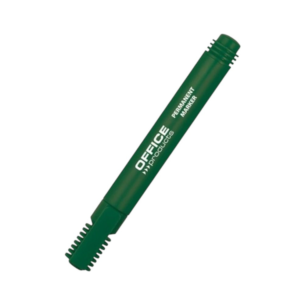Маркер перманентный "Office Products", зеленый