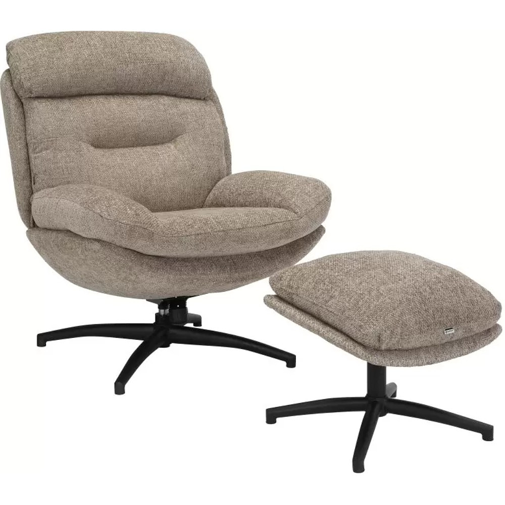 Кресло мягкое EVERPROF Kiwi, ткань, бежевый