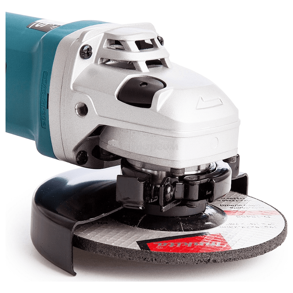 Шлифмашина угловая MAKITA 9565CVR, 1400 Вт, 125 мм, SJS - 7