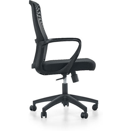 Кресло компьютерное SitZone U-069B, сетка, ткань, пластик, черный - 4