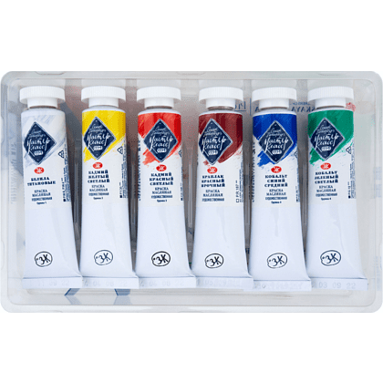 Краски масляные "Мастер-класс", 6 цветов, 18 мл - 2