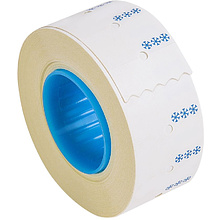 Этикет-лента для этикет-пистолета, однострочная морозостойкая