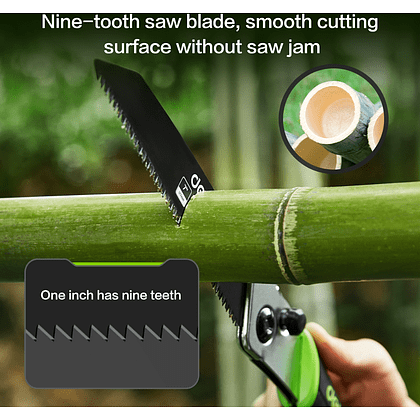 Пила садовая Deli GS EDL-YL2404, 178 мм, складная - 7