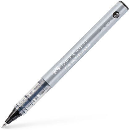 Ручка-роллер "Free Ink Roller", 0/5 мм, чёрный, стерж. черный