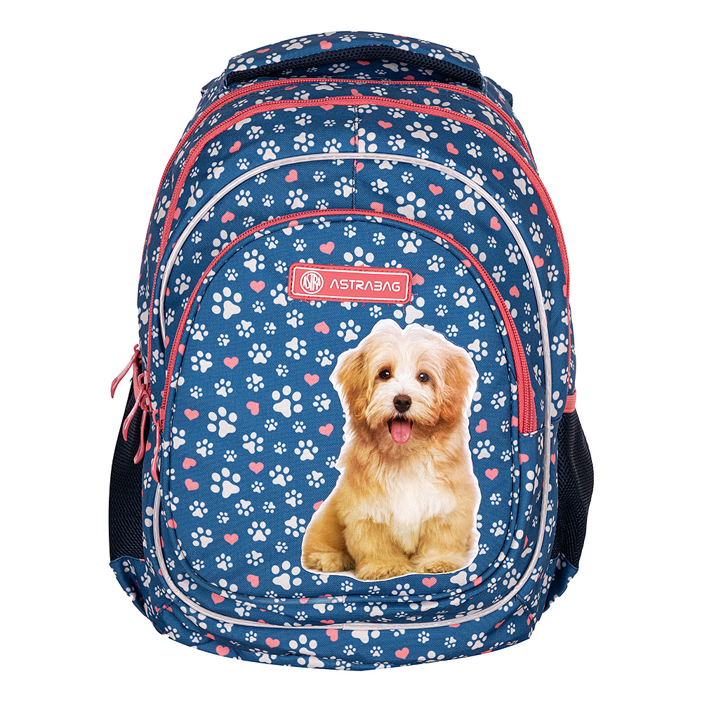 Рюкзак молодежный "Cute puppy", синий - 2