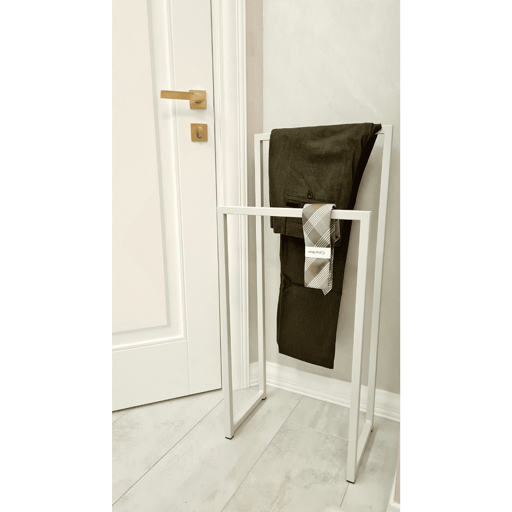 Вешалка напольная ALLERD 90 RION, белый муар - 5