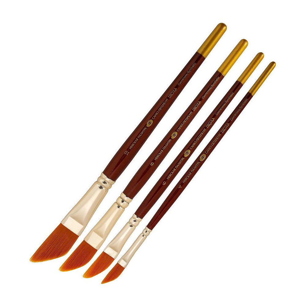 Кисть "Decola", синтетика, даггер, №8 - 2