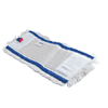 Насадка для плоской швабры, 100х10 см,  хлопок, полиэстер, петельная, карманы - 2