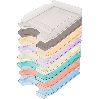 Модуль горизонтальный "Office Products", прозрачный серый - 2