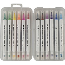 Маркеры "Я-Художник!", набор 12 цветов, двусторонние