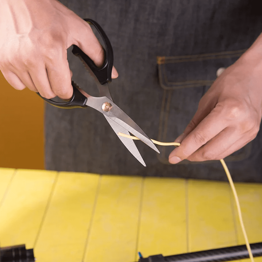 Ножницы универсальные Deli YS EDL2613, 195 мм, черный - 5