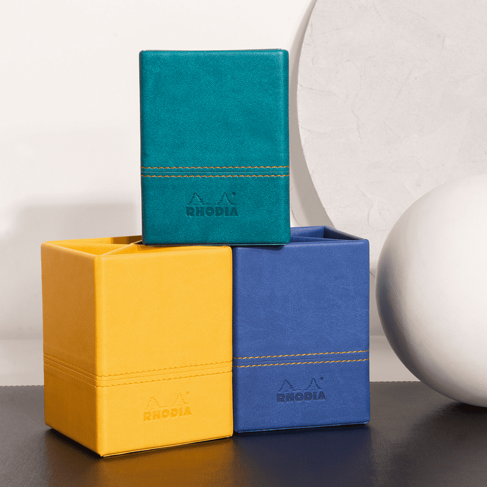 Карандашница "Rhodiarama", 80x80x110 мм, шоколадный - 5