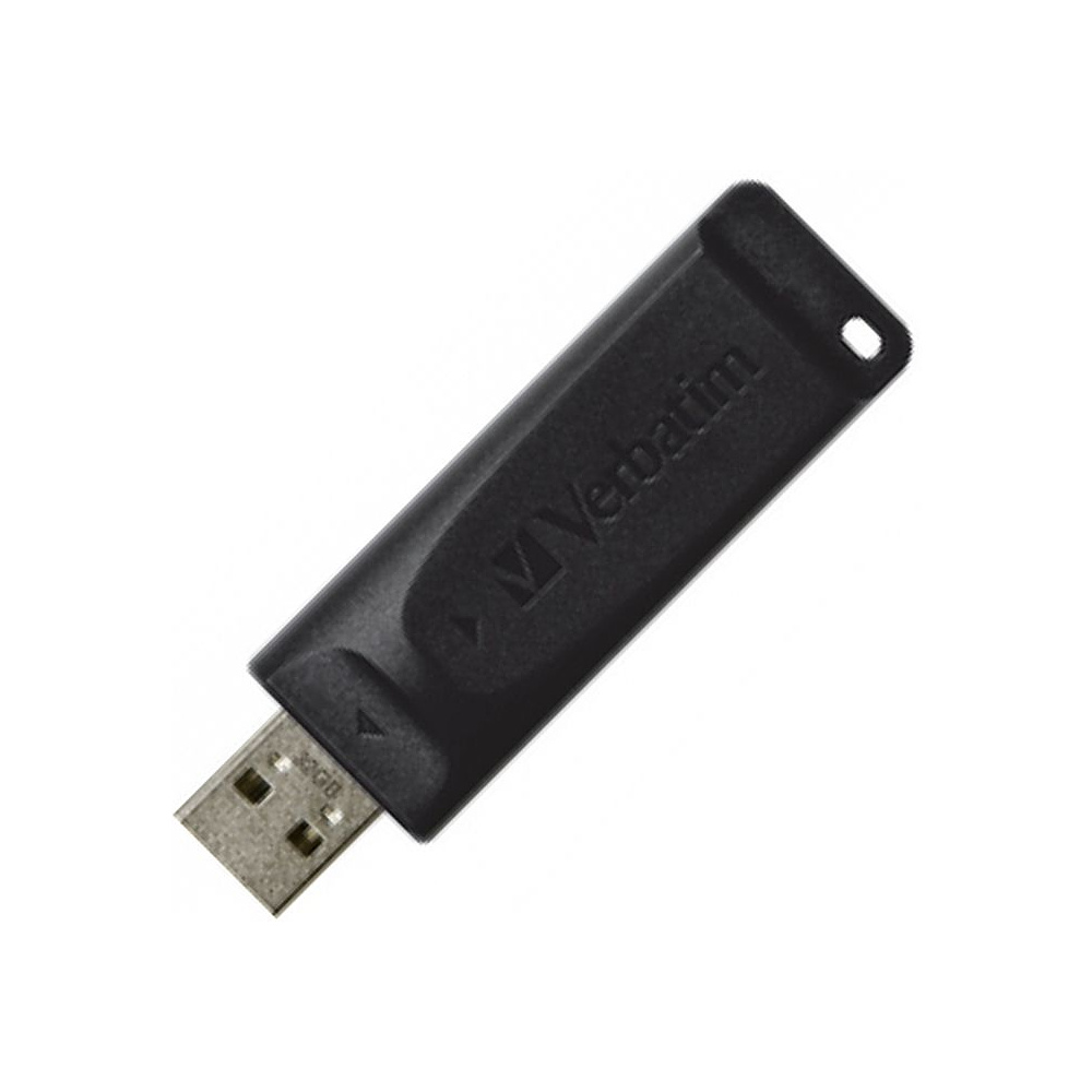 USB-накопитель "Slider", 64 гб, usb 2.0, черный