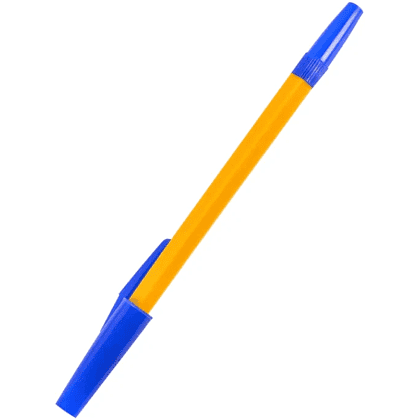 Ручка шариковая "РШ-49", 1.0 мм, ассорти, стерж. синий