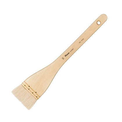 Кисть для рисования "Pinax Artists CLASSIC", коза, флейц, длинная ручка, №50
