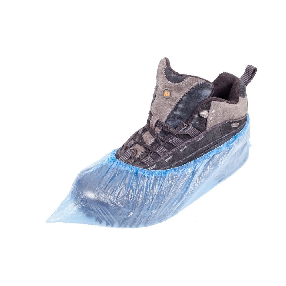 Бахилы стандарт, 20 мкм, 50 пар/упак, синий	