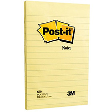 Бумага для заметок на клейкой основе Post-it Classic