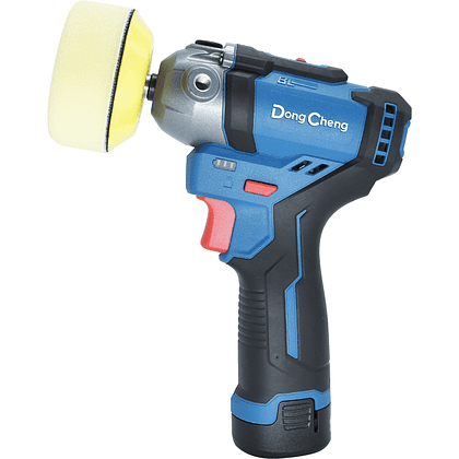 Аккумуляторная полировальная машина DongCheng DCSP75 (TYPE EK), 230 Вт, 75мм, 2.0Ач2, 2А - 2