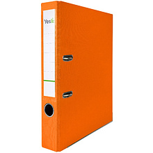 Папка-регистратор "Yesli:", А4, 50 мм, ПВХ, оранжевый