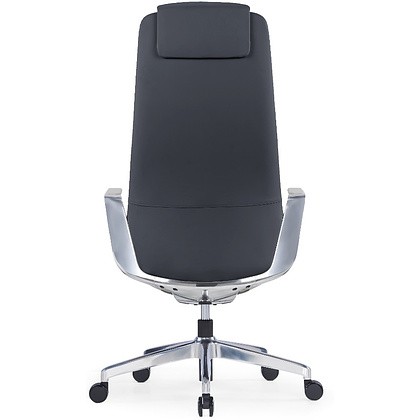 Кресло для руководителя SitZone CH-515A, кожа, алюминий, черный, -30% - 5