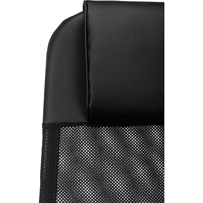 Компьютерное кресло "Бюрократ CH-NOVA LUX", сетка, экокожа, пластик, черный - 13