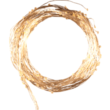 Гирлянда электрическая LED "Занавес. Роса", тепло-белый