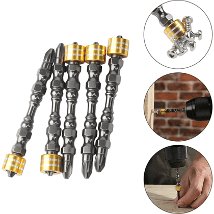 Бита Deli YS EDL255065, с ограничителем, 10 шт., PH2 x 65 мм, для ГКЛ - 3