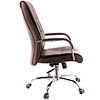 Кресло для руководителя Everprof "Bond", экокожа, хром, коричневый - 3