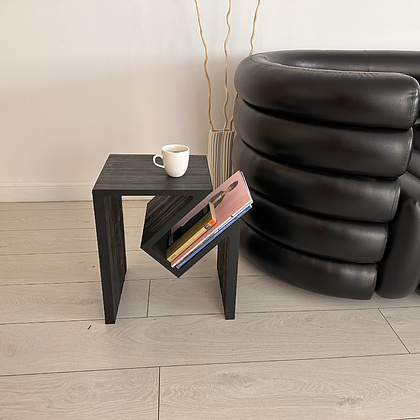 Стол прикроватный Karlinwood CORNER S 400х324x450 мм, фанера натуральная - 3