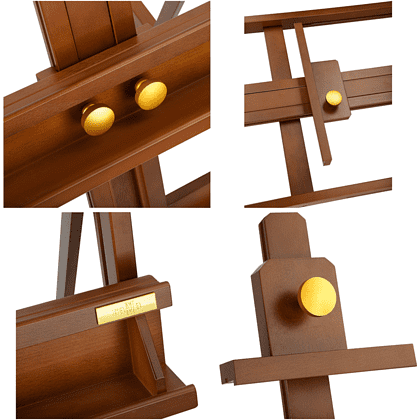 Мольберт-станок "Старый мастер", красный бук, 230 см, холст до 194 см - 7