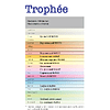 Бумага цветная "Trophée", А4, 500 листов, 80 г/м2, персиковый - 2