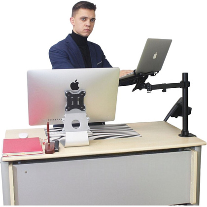 Крепление для ноутбука NBH-5, черный - 9