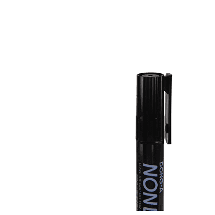 Маркер перманентный "Non-Dry", черный - 5