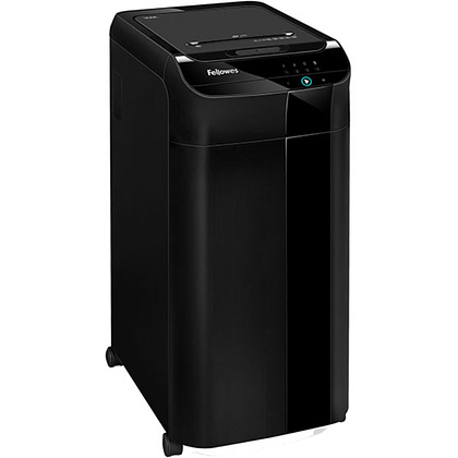 Уничтожитель Fellowes AutoMax 350C, автоподача, DIN P-4, 4х38мм, 350 листов, 68 литров, Smart Lock  - 3