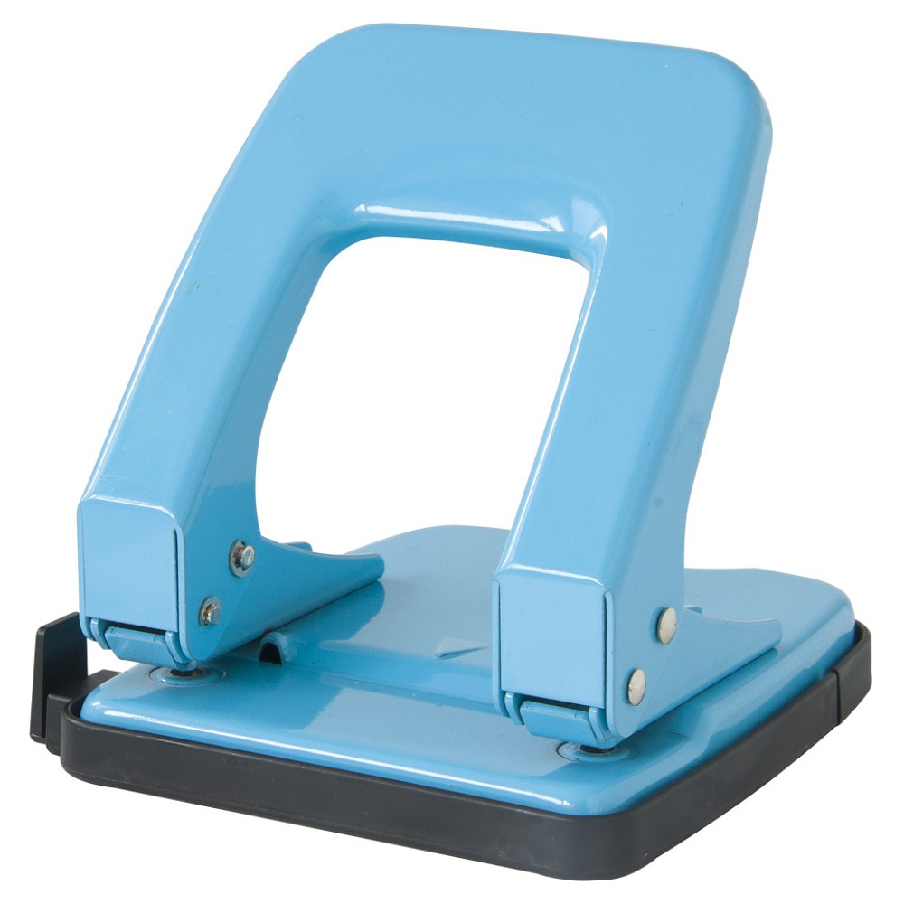 Дырокол "Deli Rio 0138", 35 листов, ассорти - 3