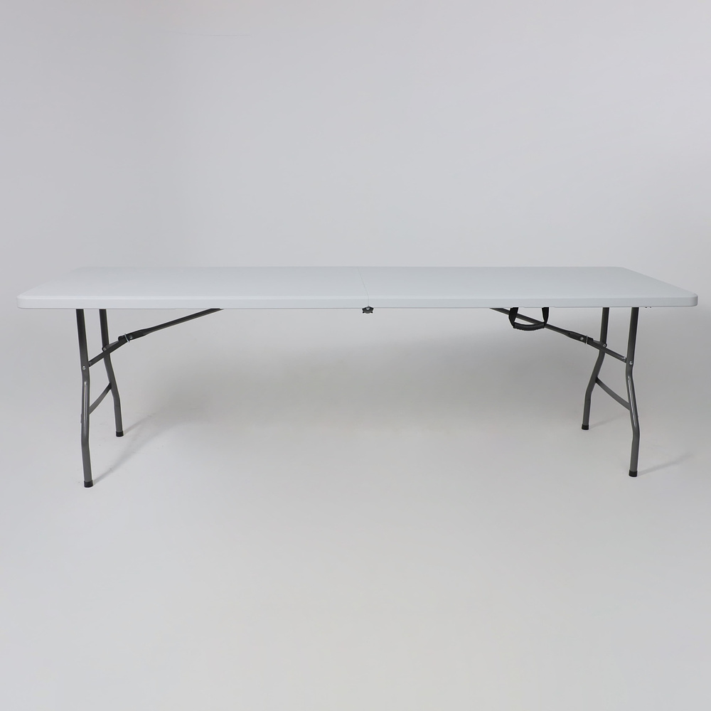 Стол складной Table AKS тип 1, 2400х760х740 мм, пластик, белый - 3